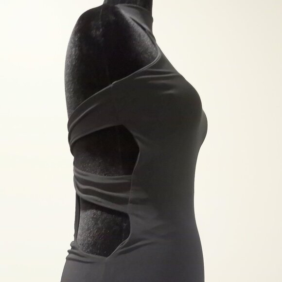 SENTIMENTAL NY BLACK PARTY DRESS WITH BACK CUTOUT WMEN SIZE M/L NEW - Picture 8 of 8